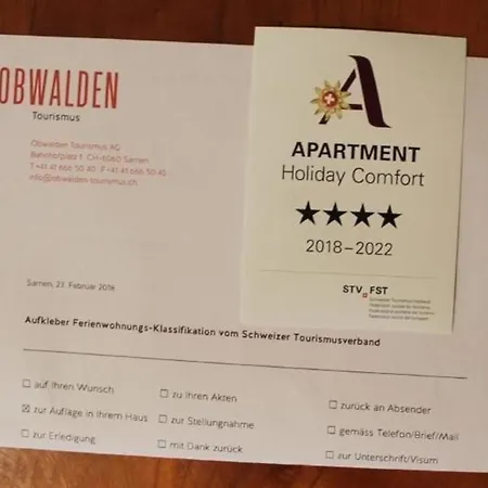 Gartenwohnung Bemer-rempfler - Erholung Pur Apartment Lungern